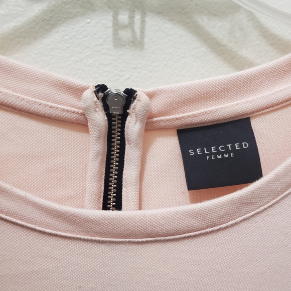 SELECTED FEMME - LIGHT PINK TOP - Picture 2 of 6